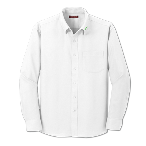 MEN'S WHITE NON-IRON DRESS SHIRT